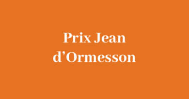 Voici la première sélection du Prix Jean d'Ormesson 2023