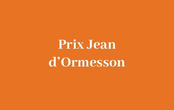 Voici la première sélection du Prix Jean d'Ormesson 2023