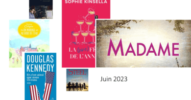 6 parutions du mois de juin 2023             