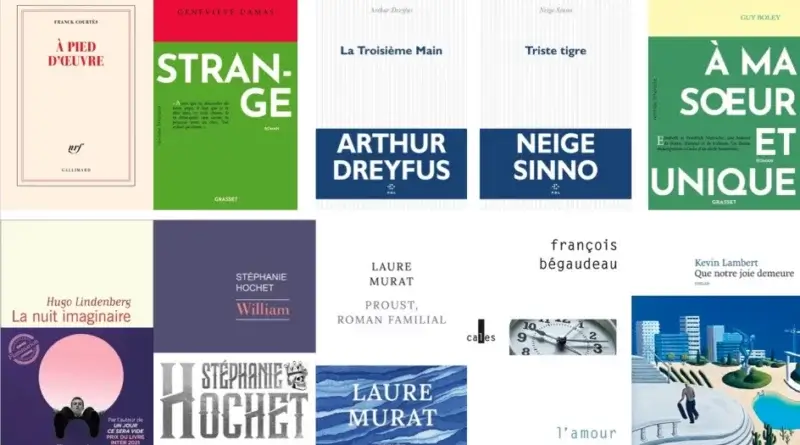La première liste des finalistes du Prix Décembre 2023 a été dévoilée